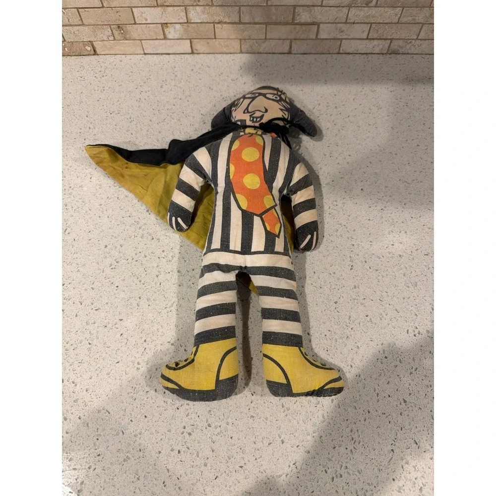 Vintage McDonalds Hamburglar Plush‎ Doll